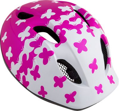 Casque MET Buddy enfant 2018 - Rose papillon - One Size, Rose papillon