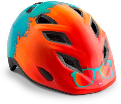 Casco da Bambino MET Elfo 2018 - Orange Surf - One Size, Orange Surf