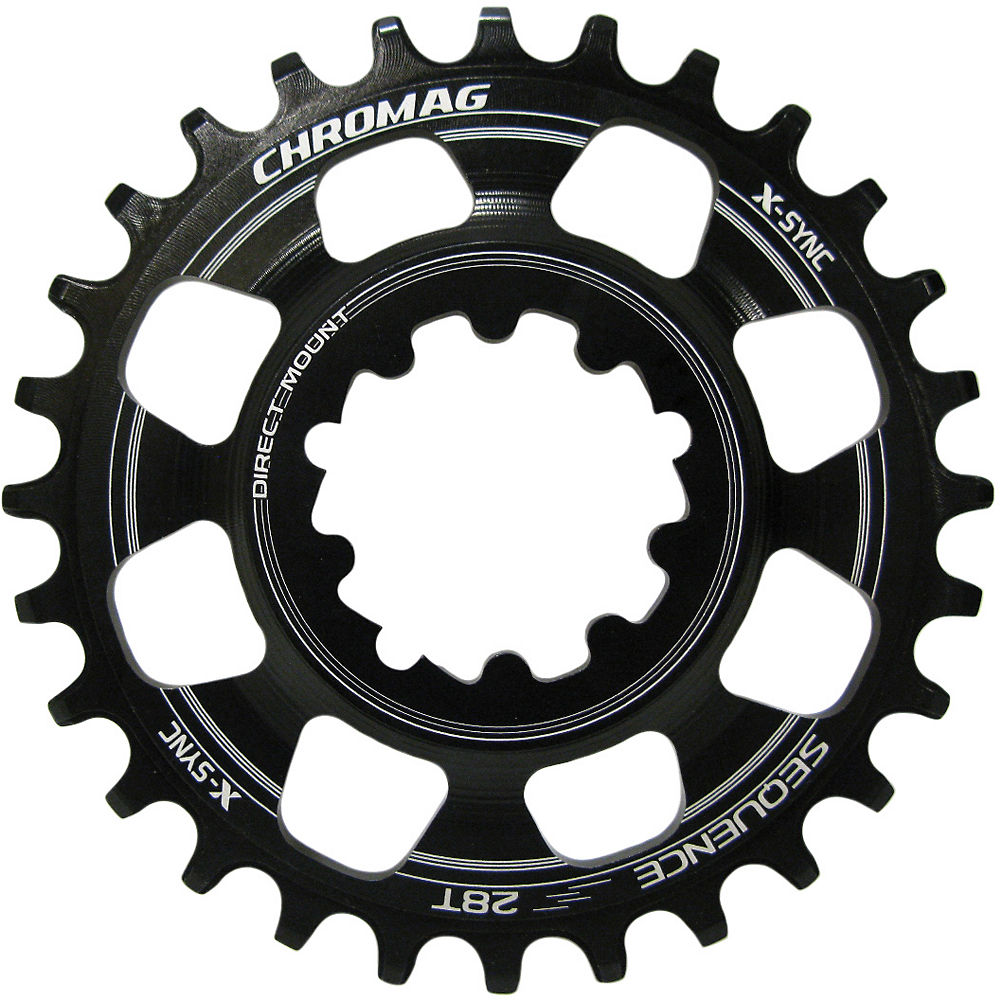 Plateau Chromag Sequence GXP Direct Mount - Noir, Noir