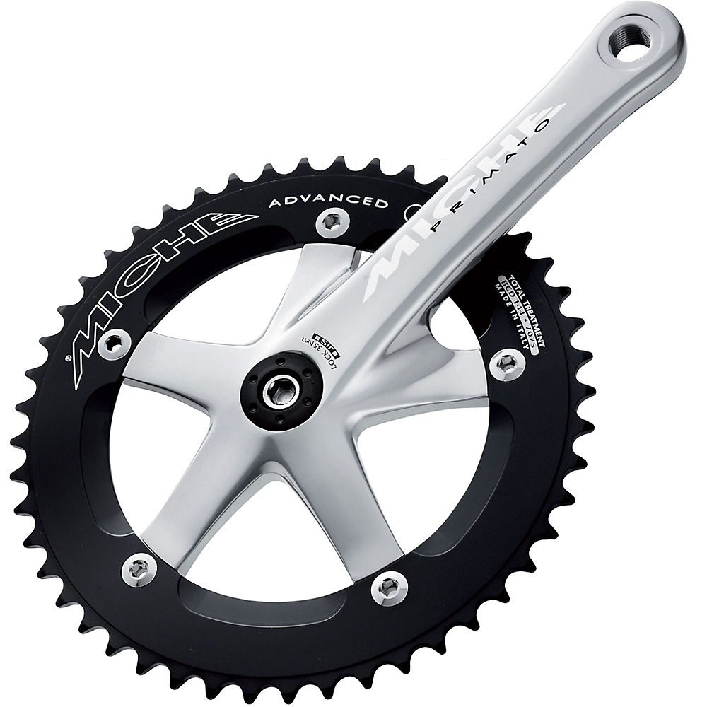 Pédalier Miche Primato Advanced - Argent - 144mm, Argent