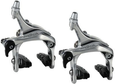 Miche Performance 57mm Drop Brake Caliper Set - Silver, Silver