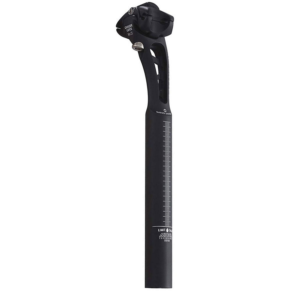 Tige de selle Miche - Argent - Noir - 27.2mm, Noir