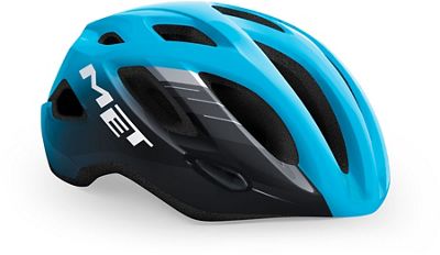 Casco MET Idolo 2018 - Cyan Black-Glossy, Cyan Black-Glossy