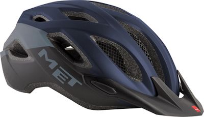 MET Crossover Helmet 2018 - Black Red, Black Red