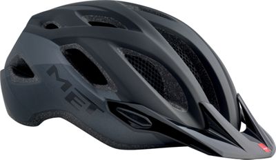 Casque MET Crossover XL 2018 - Blanc-Noir - One Size, Blanc-Noir