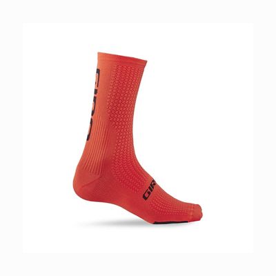 Chaussettes Giro HRC Team - Vermillion-Black