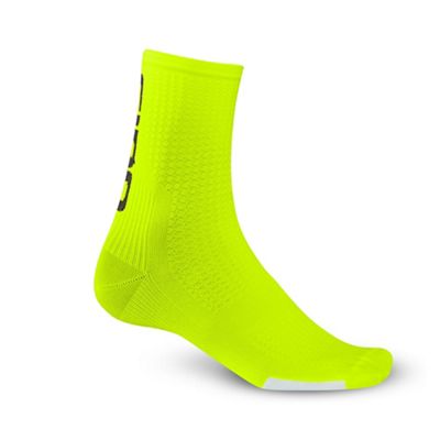 Calzini Giro HRC Team - Yellow-Black - S, Yellow-Black