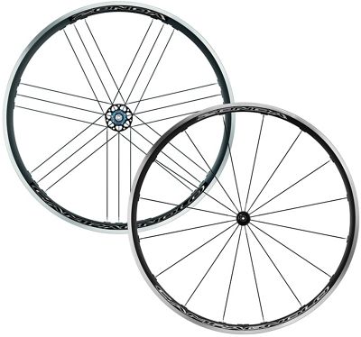 Campagnolo Zonda C17 Road Clincher Wheelset - Black - Campag Freehub}, Black