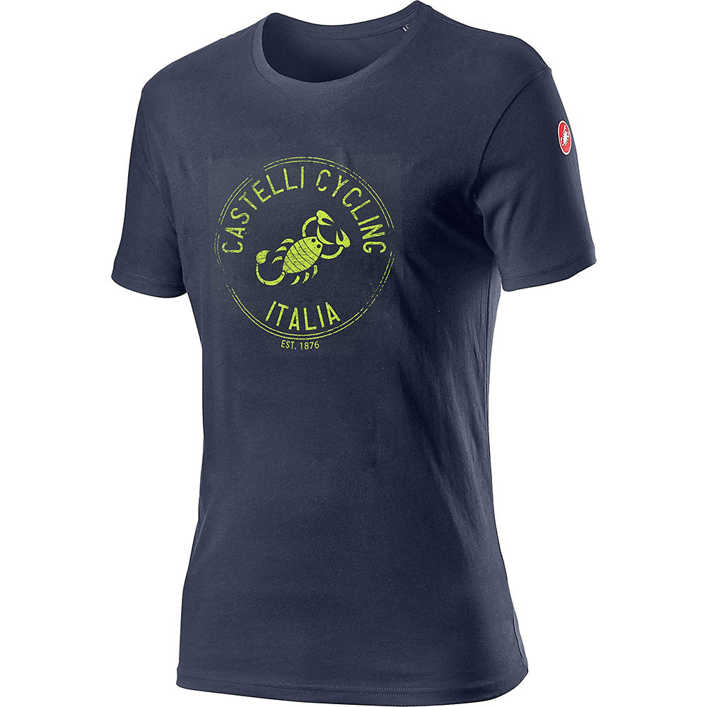 T-Shirt Castelli Armando 2017 - Dark Steel Blue