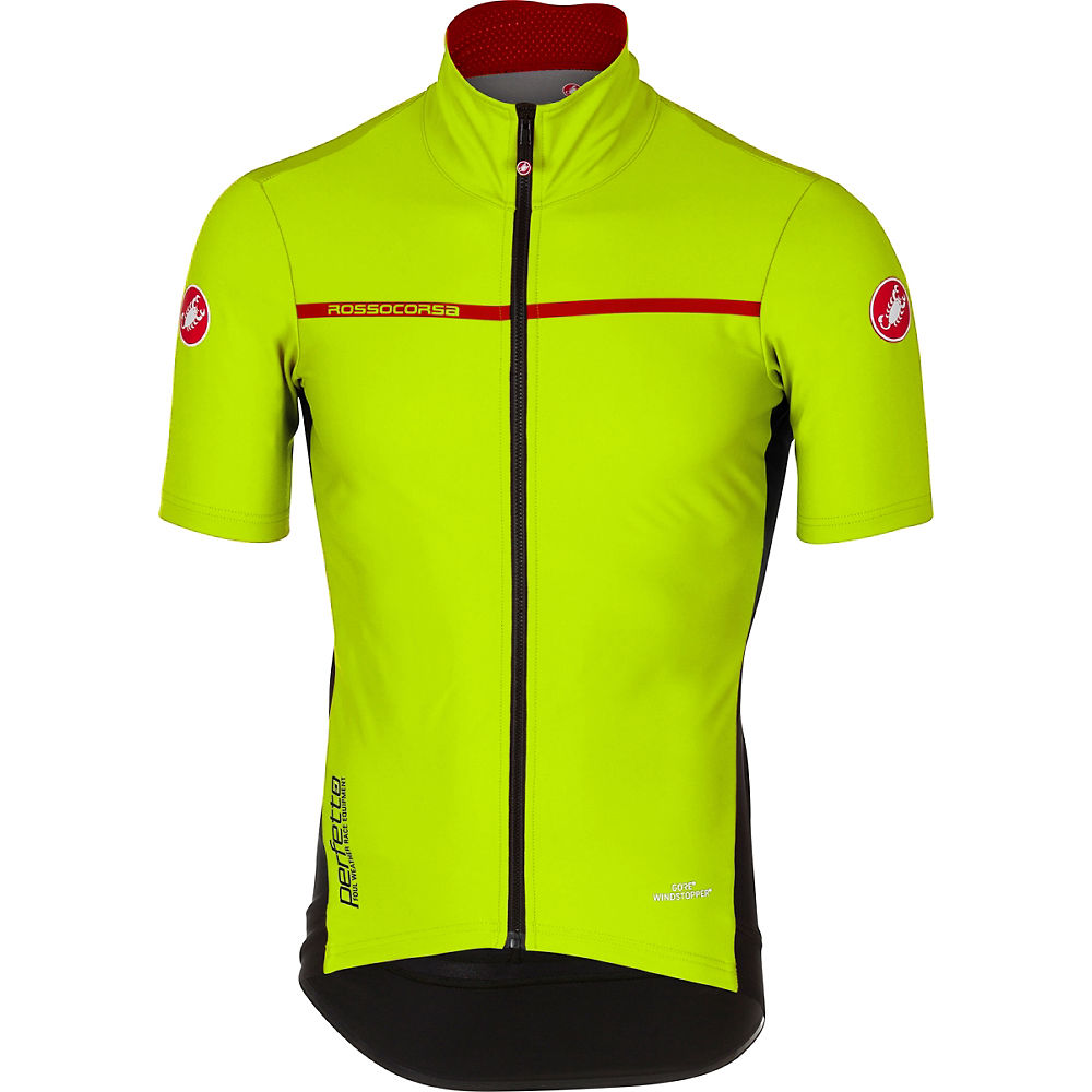 Maillot Castelli Perfetto Light 2 - Jaune Fluo