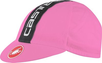 Casquette Castelli Retro 3 - Giro Pink/Noir - One Size