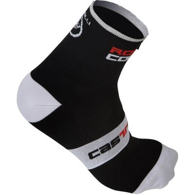 Chaussettes Castelli Rosso Corsa 9cm - Noir - XXL
