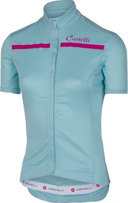 Maglia Donna Castelli Imprevisto  - azzurro - lampone, azzurro - lampone