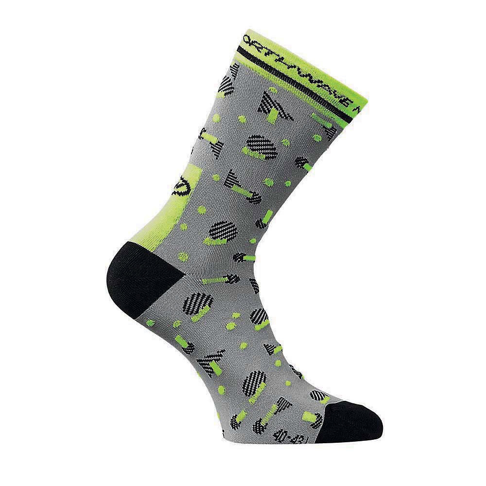 Chaussettes Northwave Switch Line - Vapore/Green Fluo
