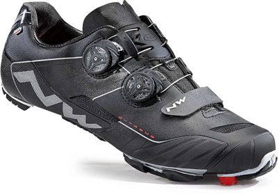 Northwave Extreme XC MTB SPD Shoes - Black - Black - EU 38}, Black - Black