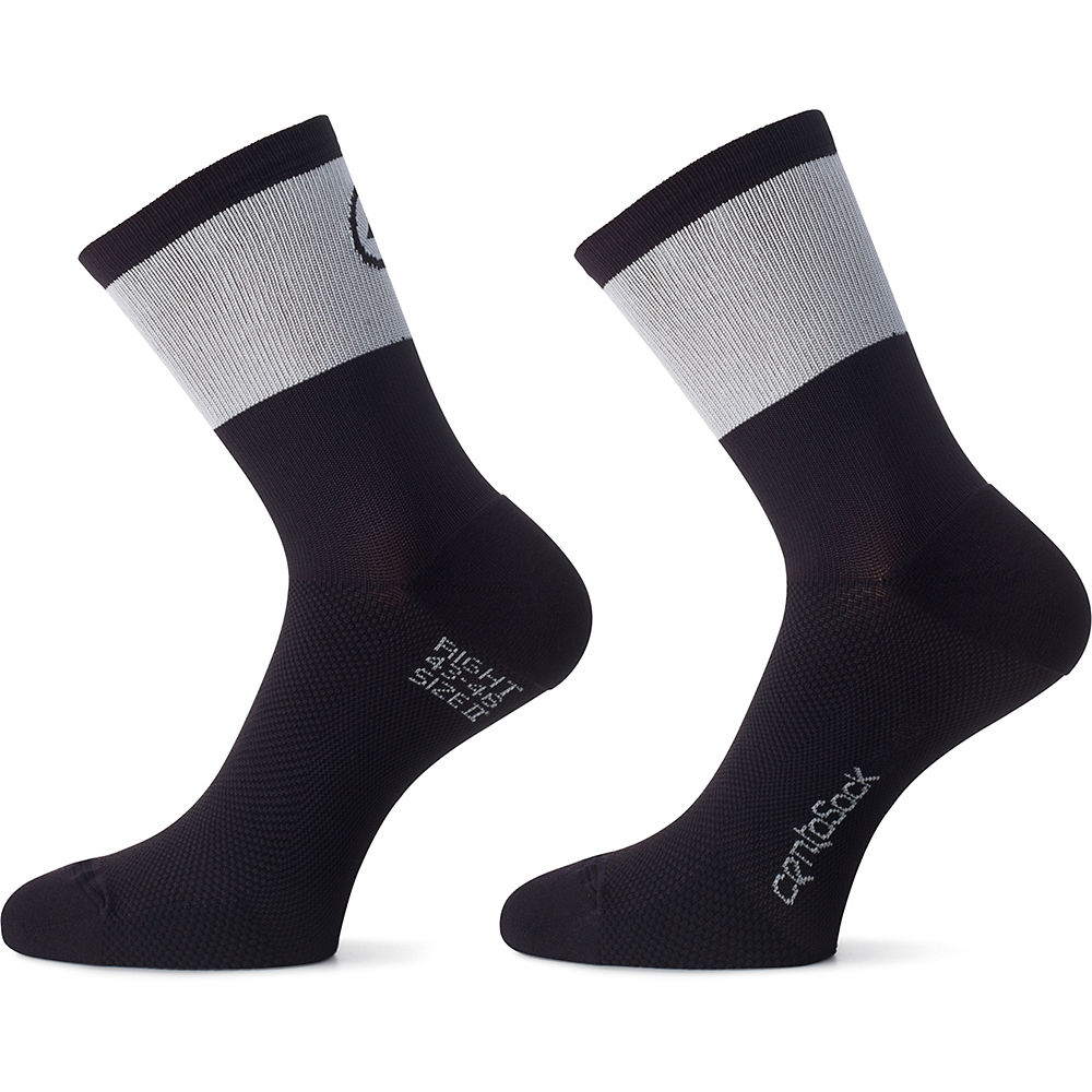 Chaussettes Assos cento_evo8 - blackSeries - XS/S
