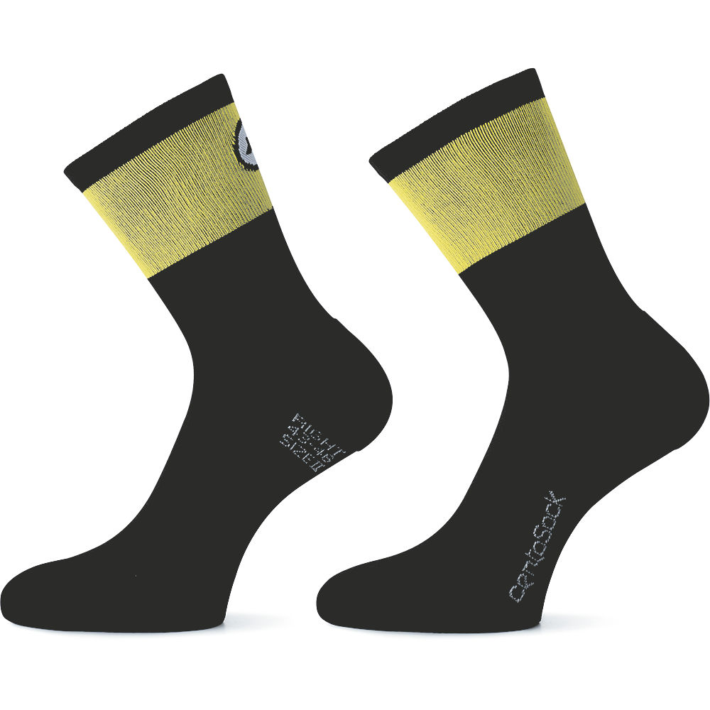 Chaussettes Assos cento_evo8 - voltYellow - XS/S