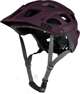 IXS Trail EVO Helmet - Raisin - XS}, Raisin