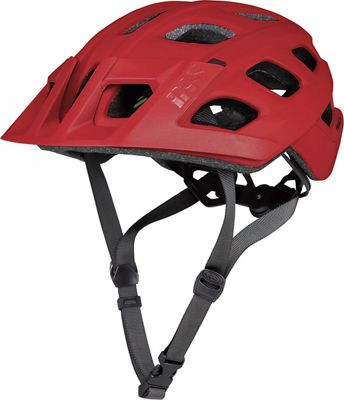 IXS Trail XC Helmet - Fluro Red - S/M}, Fluro Red