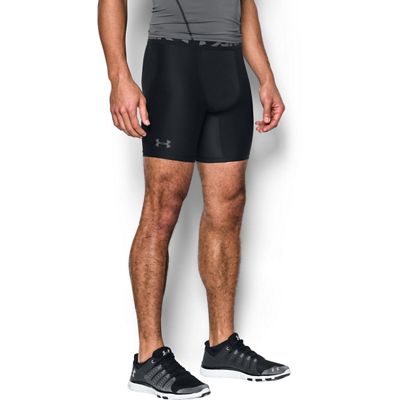 Pantaloncini Under Armour HeatGear Armour 2.0 Comp  - Black-Graphite - XXL, Black-Graphite