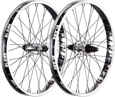 Blank Generation XL BMX Wheelset - Polished - 20", Polished