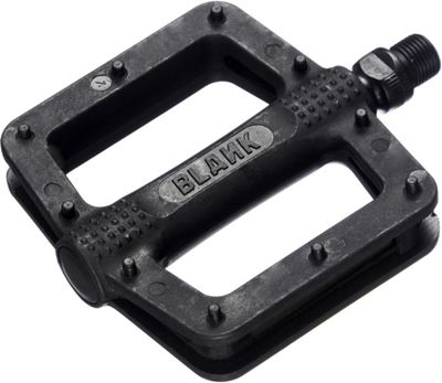 Blank Compound Nylon Pedals - Black, Black