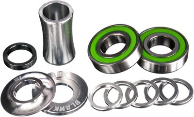 Blank Mid BMX Bottom Bracket - Polished - 19mm, Polished