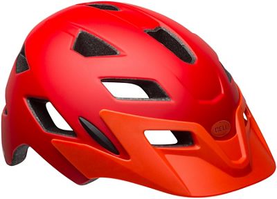 Bell Sidetrack Kids Helmet 2019 - Matte Red-Orange 20 - One Size}, Matte Red-Orange 20