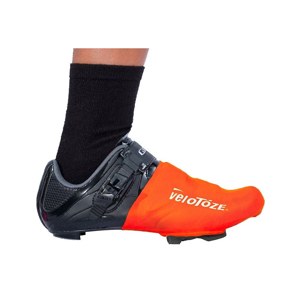 Image of VeloToze Toe Cover - Orange - One Size, Orange