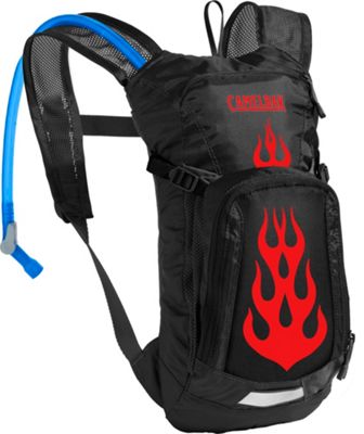 Camelbak Mini Mule Hydration Pack 2017 - Black- Flames, Black- Flames