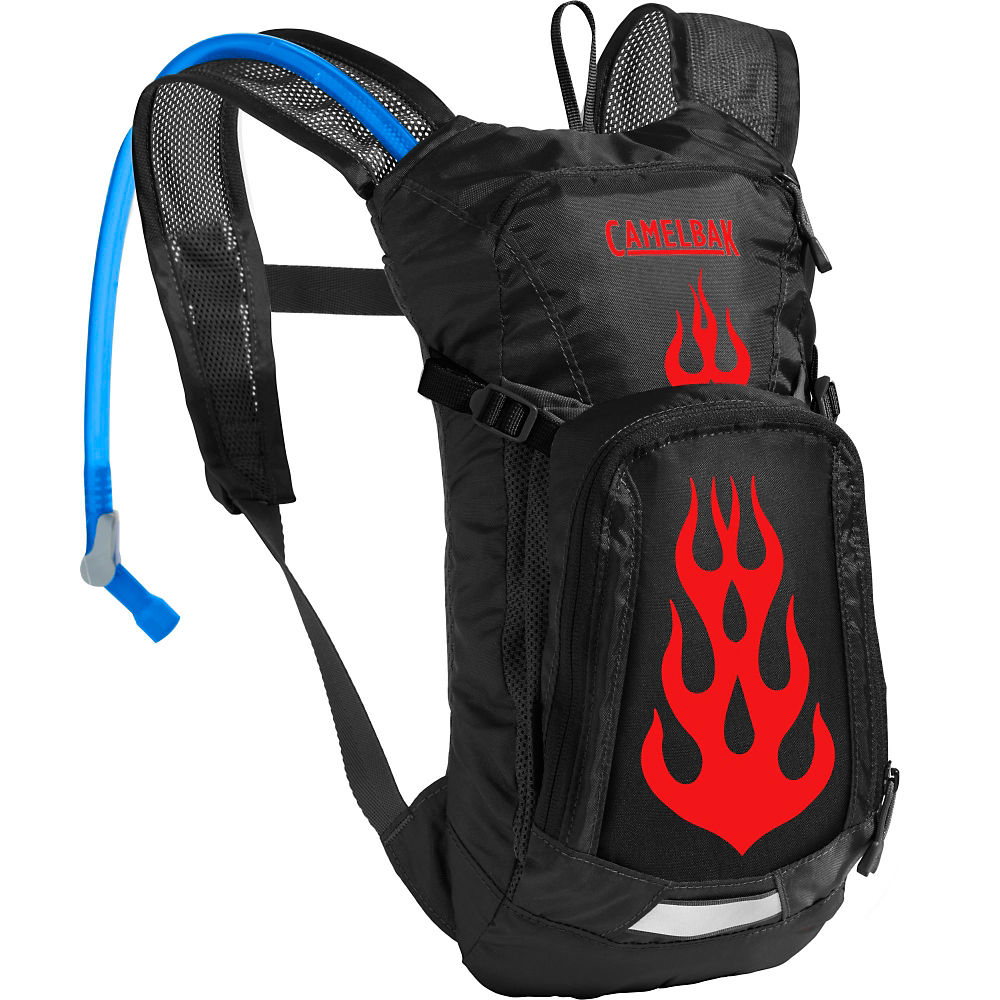 Sac d'hydratation Camelbak Mini Mule 2017 - Noir- Flames, Noir- Flames