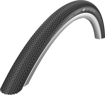 Schwalbe G-One All Round Road Tyre - Microskin - Black - Folding Bead, Black