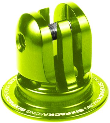 Support Camera Sixpack Racing GoPro 2in1 - Vert électrique