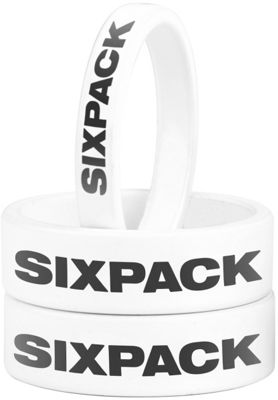 Distanziale Serie Sterzo Sixpack Racing - bianco - 1x5mm + 2x10mm, bianco