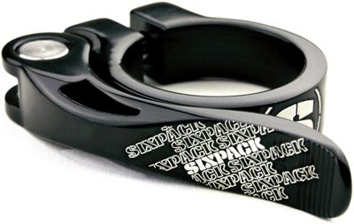 Collier de selle Sixpack Racing Menace - Noir - 31.8mm, Noir
