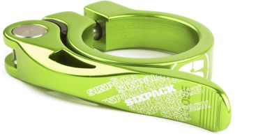 Collier de selle Sixpack Racing Menace - Vert électrique - 31.8mm, Vert électrique