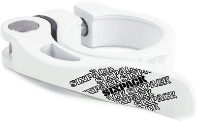 Collier de selle Sixpack Racing Menace - Blanc - 31.8mm, Blanc