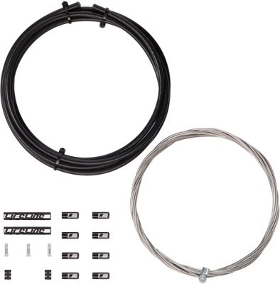 LifeLine Performance MTB Brake Cable Kit - Black - 2 x 2000mm Inner cable, 1 x 2100mm Outer}, Black