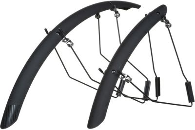 Garde-boue de route LifeLine (étroit, à clipser) - Noir - 38mm (18-25mm Tyres), Noir