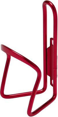LifeLine Alloy Bike Bottle Cage - Metallic Red, Metallic Red