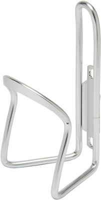 LifeLine Alloy Bike Bottle Cage - Metallic Silver, Metallic Silver