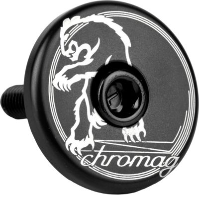 Chromag Top Cap - Black - 1.1/8, Black