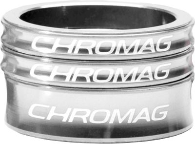 Kit d'entretoise Chromag - Argent poli - 1.1/8, Argent poli