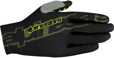 Guanti Alpinestars F-Lite 2017 - nero - giallo - XL, nero - giallo