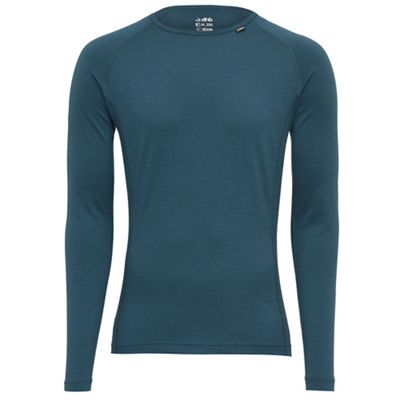 dhb Merino Long Sleeve Base Layer - Blue - L}, Blue