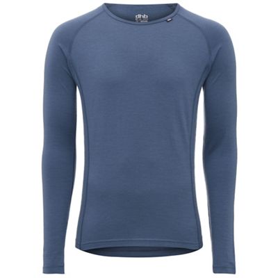 dhb Merino Long Sleeve Base Layer - Sky Blue - XS}, Sky Blue