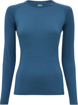Maillot à manches longues dhb Merino femme - Teal - UK 8, Teal