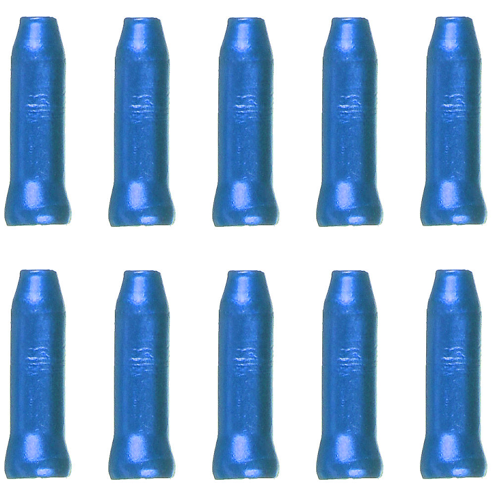Image of LifeLine Inner Cable End Caps (10 Pack) - Blue, Blue