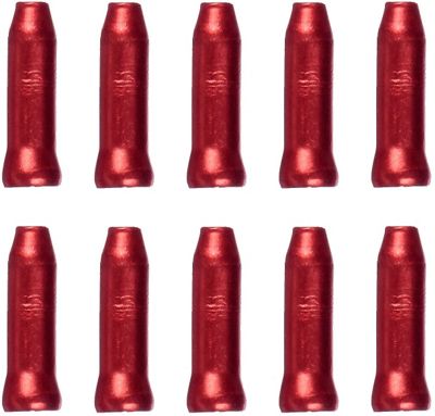 LifeLine Inner Cable End Caps (10 Pack) - Red, Red