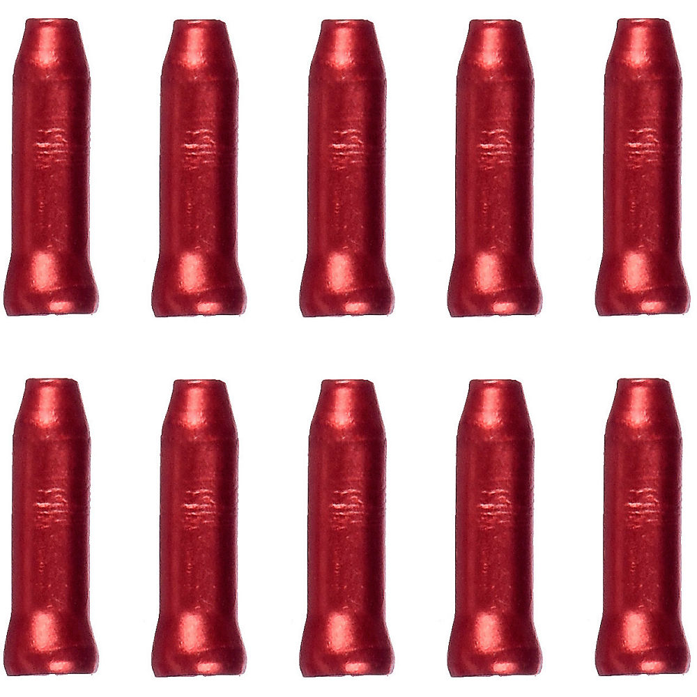 Image of LifeLine Inner Cable End Caps (10 Pack) - Red, Red
